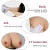 Breast Plate Breast Forms Fake Boobs False Silicone B-G Cup For Crossdresser Cosplay Breasts Enhancers