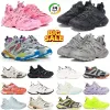 2024 Nouvelles chaussures de créateurs Track 3 3.0 3XL Paris Hommes Femmes Triple S Chaussures Casual Tripler Noir Sliver Beige Blanc Gym Rouge Gris Foncé Baskets Fashion Plate for Me Casual