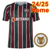 24 25 Fluminense Mens Soccer Jerseys 23 24 ANDRE JORGE MARTINELLI GANSO MENDES JOHN KENNEDY Home Away 3ª Edições Especiais Camisas de Futebol