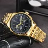 Montre Breitlins Breitlinx Navitimer automatique nouveau 5 broches bande d'acier de vente chaude multifonctionnelle spirale montre décontractée à la mode pour hommes montres de haute qualité femmes