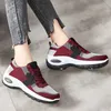 HBP Non-Brand S20 Plus size wholesale price knitted upper air cushion sports shoes Casual women Casual women tennis shoes