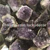 1000 г Верх Уругвайский аметист Кварцевая жеода Пещерный минерал Образец произвольного размера Необработанный необработанный грубый чакра Исцеляющий фиолетовый кристалл Gemsto184z