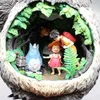 Action Toy Figures In Stock My Neighbour Totoro Figure Totoro Night Light Action Anime Figure Gk Collection Model Figurine Toys Children Kids Gift ldd240312