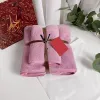 Luxurys Wash Cloths Towel Top Designer Bath Towels Set Coral Velvet Fashion Womans Towel Men Womens Face Towels Absorbent