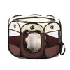 -Portalny składany namiot domowy pies domek klatkowy kot Playpen Puppy Kennel Łatwa operacja Octagon Fence242b