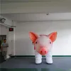 wholesale 6mL (20ft) with blower Giant Customized Model Inflatable Animal Pig Inflatables Elephant Rhinoceros With For Park Event Decoration