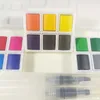 vendita all'ingrosso Penne per pittura Set di colori per acquerello a 18 colori con penna a pennello per acqua