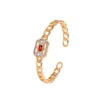 Xuping bijoux chaîne artificielle plaquée or pour la mode des femmes, léger et haut de gamme Bracelet Bracelet Bracelet