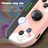 Kontrolery gier joysticks pc gamepad dla Nintendo Switch OLED JOY PAD Bluetooth Wireless kontroler joystick na Android z paskami sterującymi L24312