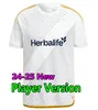 2024 MLS La Galaxy Soccer Jerseys Riqui Puig Joveljic Delgado Yoshida Fagundez Football Shirts Brugman Nelson Neal Gabriel Pec Maillots de Futol Men Kids Uniforms