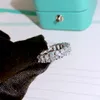 Ring designer ring luxe sieraden merk ringen voor vrouwen Alfabet diamant ontwerp mode casual cadeau sieraden Kanaal Dag cadeau ringen szie 5-9 erg leuk