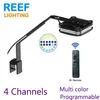 Spektra 36W Aqua Knight V2 LED Aquarium Lamp för rev Coral Marine Aquarium Lighting Fish Nano Tank med fjärrkontroll Y200917224Y