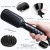 Portable Fast Heating Hair Straighteners Comb for Wig Professional Original Ionic Styling Appliances Iron Women 240305