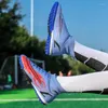 American Football Schuhe High Top Erwachsene Jugend Flache Nagel Gras Anti-rutsch Verschleißfeste Spezielle Training Sport