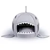 Pet Bed Cat Puppy Shark Shape Cushion Dog House Beds or Furniture Kennel Warm Pet Portable Supplies 1pcs311F