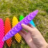 Fidget Worm Toy Sensory Stress Expansion Contraction Deformation Elastic Mesh Anxiety Relief Toys For Kids Adults Office Desk Toys