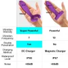 Volwassen Speelgoed G-Spot 3 Motoren Dildo Vibrator Anale Vagina Dubbele Penetratie Clitoris Penis Stimulator Speeltjes voor Vrouwen Mannen koppels Volwassenen 18L2403