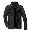 Casual Army Military Jacket Men Plus Size M-6xl Jaqueta Masculina Air Force One Spring Autumn Cargo Mens Jackets Coat 240228