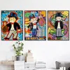 Alec Graffiti Monopoly Millionaire Money Street Art Canvas Painting Posters and Prints Modern Wall Art Pictures for Home Decor292u