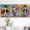 Alec Graffiti Monopoly Millionär Geld Street Art Leinwand Malerei Poster und Drucke Moderne Wandkunst Bilder für Home Decor292u