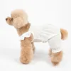 Combinaison de chien en mousseline de soie, vêtements d'été pour chiens, pantalons, Costume pour chiot, salopette Yorkshire poméranien caniche Bichon Schnauzer, vêtements pour animaux de compagnie T20287B