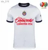 Fans toppar Guadalajara -tröjor 2024 J.Macias Brizuela F. Beltran Home Alvarado esports Football Shirth240313