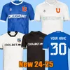 2024 2025 Universidad de Chile Soccer Jerseys Club GUERRERO FERNANDEZ HORMAZABAL ASSADI DIAZ PALACIOS POBLETE Colo Colo domicile 24 25 maillot de football