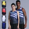 High quality spandex MenWomen Running Vest Gym Sleeveless Track and field Shirt marathon Slim Tank Sport Vest Top Training 240311