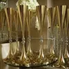 Vases 10pcs Selling 69cm Tall Wedding Gold Candelabra Centerpiece On Yudao1197283P