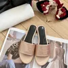 Fashion designer slipper Women's Casual shoes Luxury leather slipper casual shoes Slide Summer beach sandals