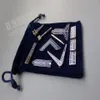 Ensemble de 9 badges d'outils de travail maçonniques bleus différents avec sac en velours maçon maçon Miniature cadeaux de maçon 201125269M