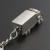 Creative Truck Keychain Cartoon 3D Big Truck Keyrings Key holder Can Customize Logo Jewelry