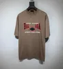 Мужская футболка Дизайнерские футболки бренда BA с коротким рукавом Футболка пуловер из чистого хлопка теплая свободная дышащая мода для мужчин и женщин y2k