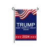 Drapeau Donald Trump 2024, 30x45cm, bannière MAGA, Keep Amercia, grands drapeaux de jardin, CPA4303 0312