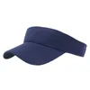 Visier aus Rückenhüten Cap Beach Verstellbarer Hut für Frauen Sportsonne Visor-Visor Baseballkappen Damenbekleidung