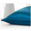 22 Momme Silk Subtle Puddow Case 1pc 100% Nature Mulberry Silk Muticolor Pillow Case For Healthy Standard Queen King 240306