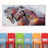 Abstract Oil Målning stor storlek Canvas Horse Poster Prints Animal Wall Pictures For Living Room Home Decor Cuadros Decoracion248p