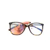 Mode CH Top Lunettes de soleil CH3408 Cadre Miroir Chaîne en peau de mouton pour femmes Myopie pour empêcher le rayonnement de la lumière bleue Marée ronde avec boîte Version correcte de haute qualité