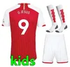 2023 2024 Arsen SAKA RICE G.JESUS maglie da calcio kit da calcio per bambini calzini 23 24 ODEGAARD HAVERTZ maglia da calcio per bambini camisetas futbol maillot