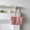 HBP Non-Brand Koreanische Sommer Nylon Umhängetasche Großhandel Hohe Qualität Mode Einfache Seide Satin Handtasche Große Kapazität Damen Tote Hand
