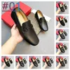 26 Modelluxury Fashion Decoration Suede Driving Shoes Men Designer Designer Casual LoafersビジネスフォーマルドレスドレスGroom Footwear Zapatos Hombre 38-46