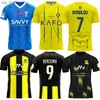 ファンはサッカージャージーIttihad 2024 Hilal Saudi KanteフットボールシャツAlnassrf ca lhilalsa udifo otballch240312