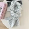 Scarves Korean For Women Autumn And Winter Thicke Knitted Scarf 2024 Long Size Warm Gifts Fashion Female Neck Blanket Wraps