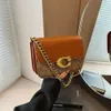 Hot European and American Designer Bag Factory Online Wholesale Retail Fashion Small Square Bag for Women Spring New Saddle Chain Single Shoulder Crossbody