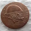 Tyskland 1920 Commemorative Coin den svarta skammedaljen 100% koppar sällsynt kopia mynt291z