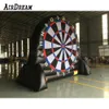 5 MH (16,5 ft) med flytande grossist anpassad uppblåsbar fotboll Dart Board Football Kick Dartboard Målspel till salu