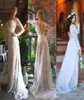 2019 Elegant Mermaid Wedding Dress Sexy Backless Full Lace Long Sleeve Bridal Gown Bohemian Beach Backless Wedding Gown BC18877910240
