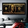 AAHH Gold Standar Modern Pop Culture Money Style Street Art Inspirational Wall Art Canvas Wall Picture for Home Decor LJ2009081903