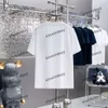 Xinxinbuy Hommes Designer Tee T-shirt 2024 Lettre en relief Impression Coton à manches courtes Femmes Gris Noir Blanc S-2XL