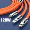 Kabel danych punktowych, trzy w jednym kablu ładującym, od jednego do trzech super szybkich ładunków linii maniak